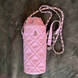 Steve Madden Pink Diamond
Quilted Faux Leather Quench
Water Bottle Cross…